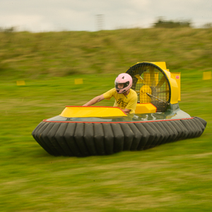 Piloting Hovercraft at speed