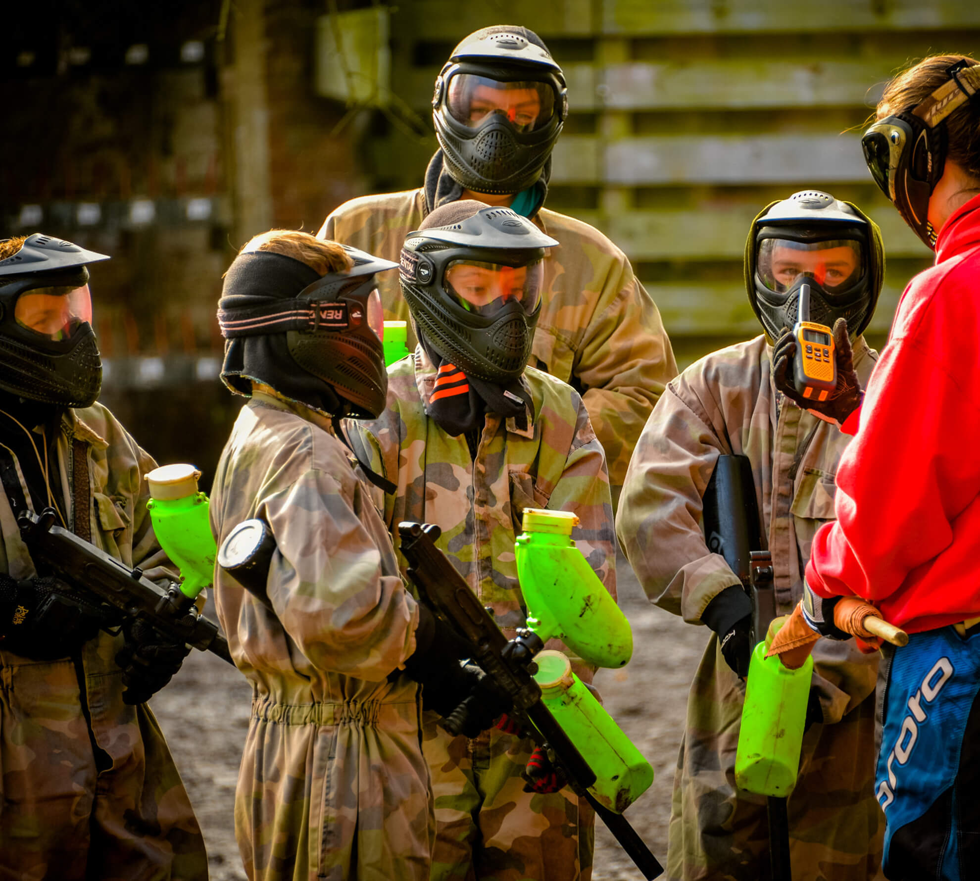 Paintball Warwick Adult, Junior and Low Impact Paintball Adventure