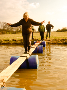 Bridge Building Team Exercise