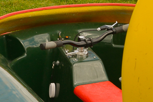 Handlebar and Throttle of Hovercraft