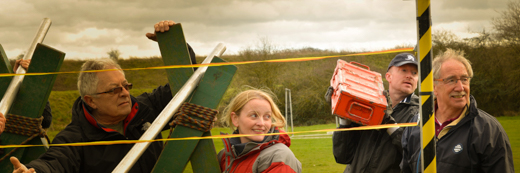 Outdoor Team Building Smiles