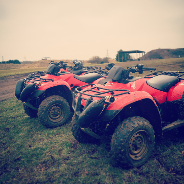 Honda 250 Quads Ready to Start