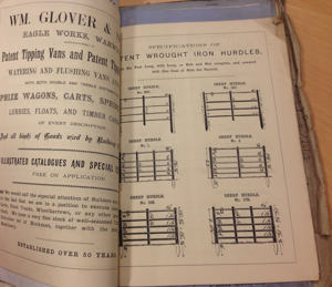W Glover and Son Catalogue